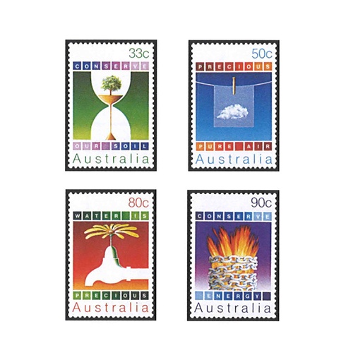 Australia 1985 (197) Conservation Set of 4 MUH SG 978/81
