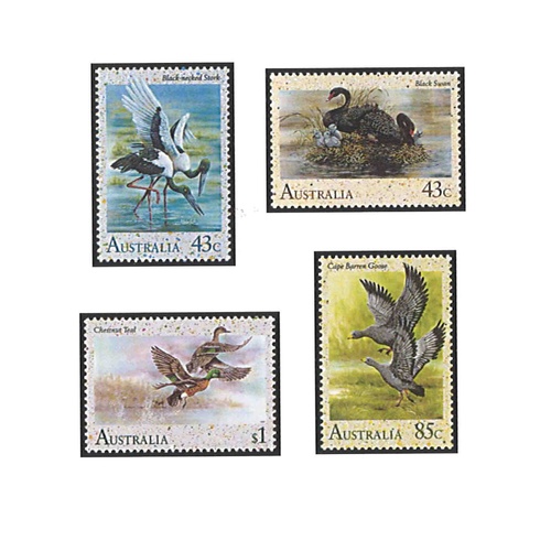 Australia 1991 (286) Australian Waterbirds Set of 4 MUH SG 1279/82