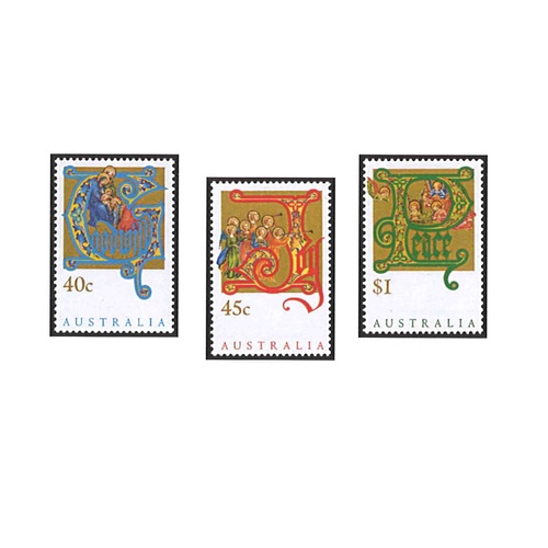 Australia 1993 (327) Christmas Set of 3 MUH SG 1432/34