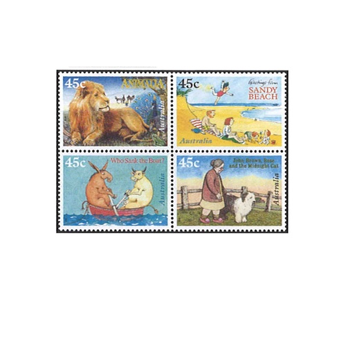 Australia 1996 (373) Children's book Council Block of 4 MUH SG 1630/33