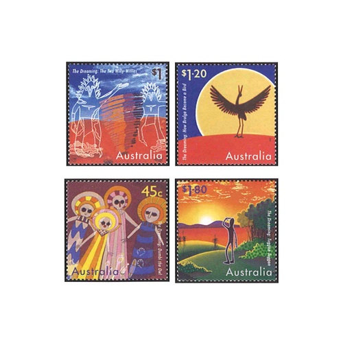 Australia 1997 (396) The Dreaming - Aboriginal Cartoon Set of 4 MUH SG 1704/07