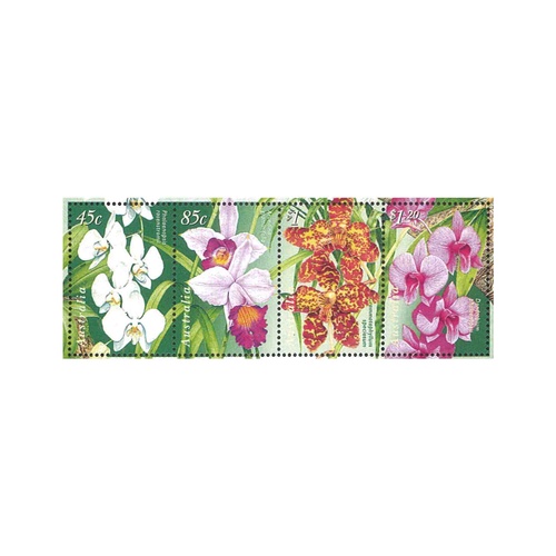 Australia 1998 (412) Native Orchids Set of 4 MUH SG 1800/03