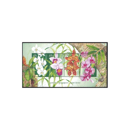 Australia 1998 (413) Native Orchids Mini Sheet MUH SG MS1804