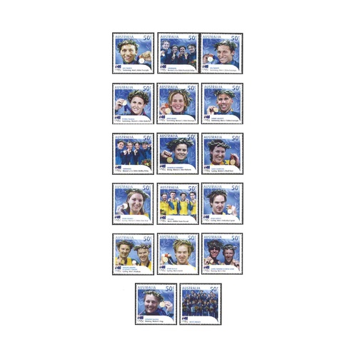 Australia 2004 (542) Athens Olympic Games Australian Gold Medalists SG 2406/22