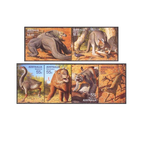 Australia 2008 (660) Mega Fauna Set of 6 MUH SG 3080/85