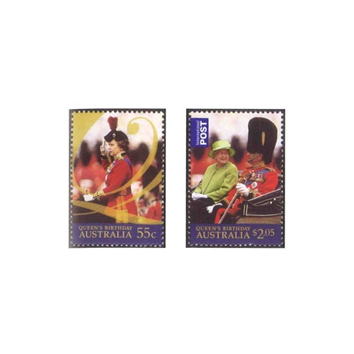 Australia 2009 (672) Queen's Birthday Set of 2 MUH SG 3185/86