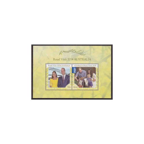 Australia 2014 (873) Royal Visit mini sheet MUH SG MS4195