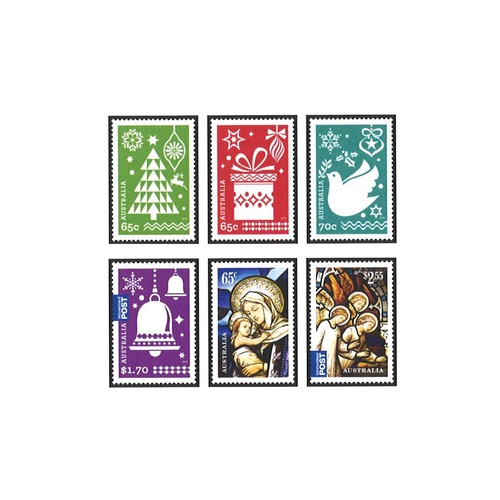 Australia 2014 (889) Christmas set of 6 MUH SG 4279/80, 4284/7