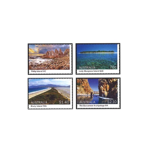 Australia 2015 (910) Islands of Australia set of 4 MUH SG 4381/84