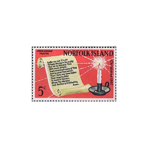 1967 (SG92) Norfolk Island Christmas MUH