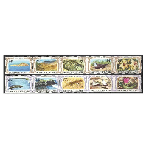 1982 (SG 274/83) Norfolk Isl. Philip & Nepean Islands Set of 10 MUH