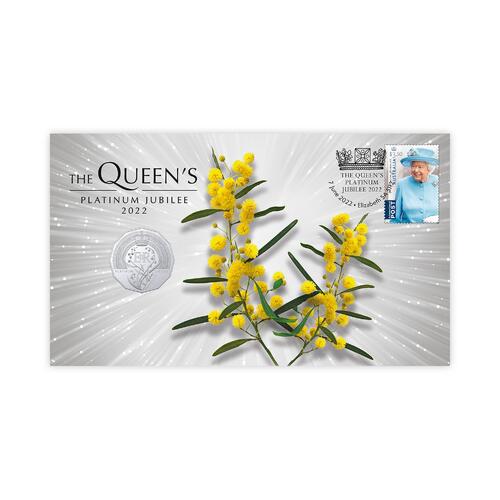 Australia 2022 The Queen’s Platinum Jubilee 50c PNC