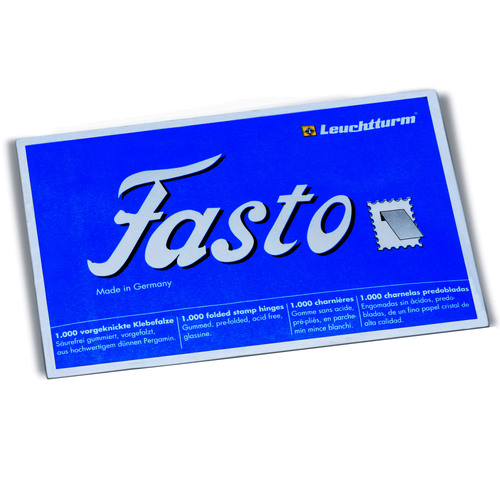 Lighthouse Pack of 1000 Stamp Hinges - Pre Folded With Acid-Free Gum Highly Bleached 