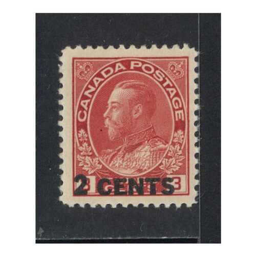 Canada: 1926 2 Cents ON 3c KGV Single Stamp SG 265 MLH #BR332