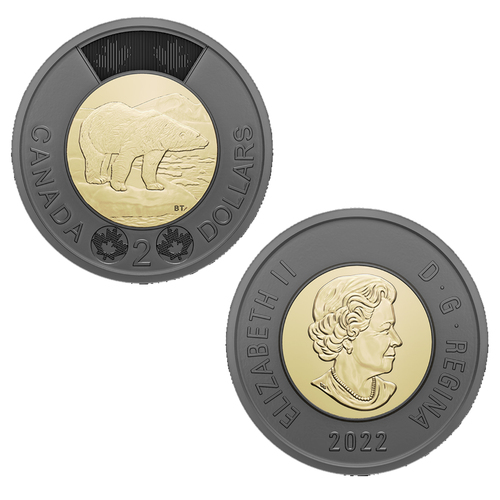 Canada 2022 Remember the life and reign of Queen Elizabeth II $2 UNC Coin Loose