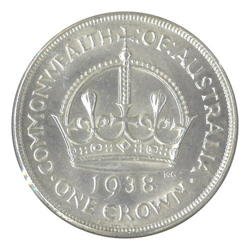 Australia 1938 Crown Coin EF Condition