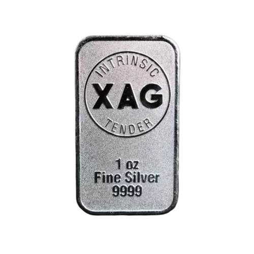 Intrinsic Tender Silver XAG Minted Bar 1oz