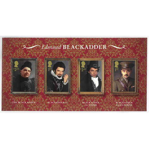 Great Britain 2023 British Sitcom "Blackadder" 40th Anniversary Self-adhesive Mini Sheet MUH