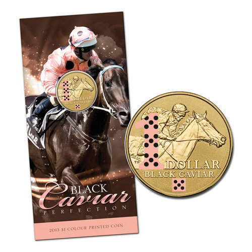 Australia 2013 $1 Black Caviar Al-Bronze Uncirculated