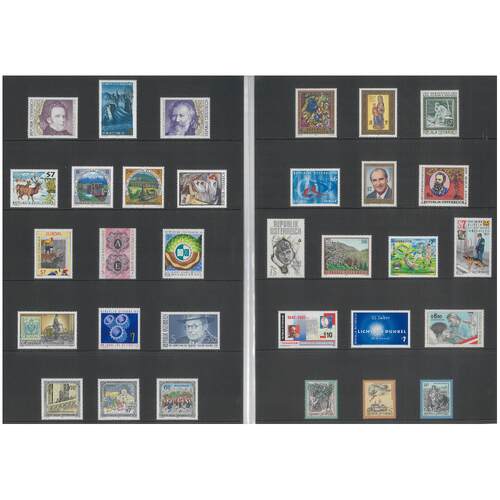 Austria 1997 Complete Year Set Collection of 32 Stamps MUH