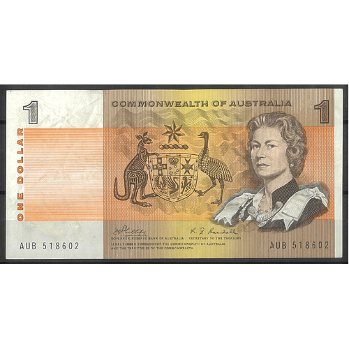 Commonwealth of Australia 1969 $1 Banknote Phillips/Randall R73 VF #1-1