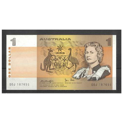 Australia 1979 $1 Banknote Knight/Stone R77 aUNC #1-25