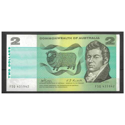 Commonwealth of Australia 1968 $2 Banknote Phillips/Randall R83 gEF #2-42
