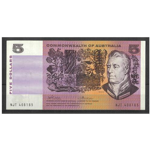 Commonwealth of Australia 1972 $5 Banknote Phillips/Wheeler R204 EF #3-88