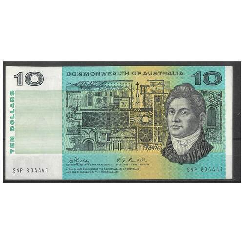 Commonwealth of Australia 1968 $10 Banknote Phillips/Randall R303 VF #4-40