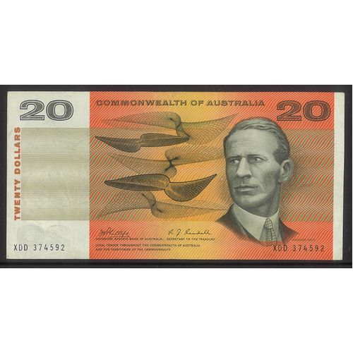 Commonwealth of Australia 1968 $20 Banknote Phillips/Randall R403 VF/gVF #20-41