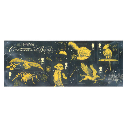 Great Britain 2023 Harry Potter Mini Sheet of 6 Stamps Self-adhesive MUH