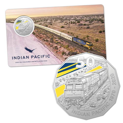 Australia 2020 50c Indian Pacific UNC