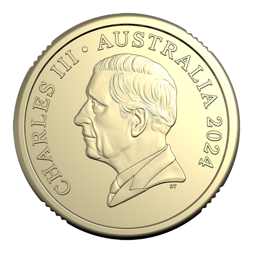 Australia 2024 King Charles III effigy $2 Circulating Coin